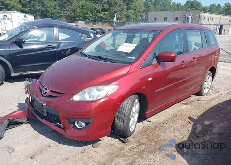 2008 Mazda 5 Touring from USA, damaged, VIN JM1CR29L480320395